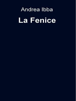 cover image of La Fenice
